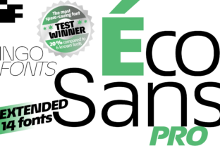 Éco Sans Pro Extended Font Review for Web Design